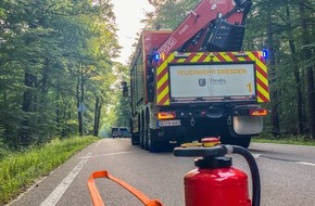 Feuerwehr Dresden: FW Dresden: Informationen der Feuerwehr Dresden zum Einsatzgeschehen am aktuellen Wochenende (18. - 20. Juni 2021)