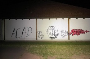 Polizeipräsidium Westpfalz: POL-PPWP: Graffiti gesprüht