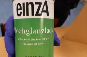 Bundespolizeiinspektion Flensburg: BPOL-FL: NMS - Jugendliche nach Sprayen im Bahnhof gestellt