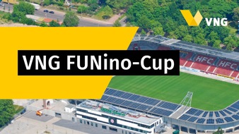 VNG AG: Presseinformation: Premiere des VNG FUNino-Cups im ERDGAS Sportpark in Halle (Saale)