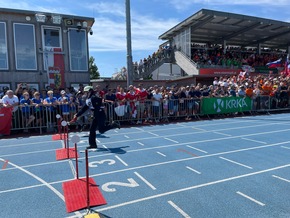 Vier Goldmedaillen und ein Platz auf dem Treppchen / Deutsche Teams bei Internationalen CTIF-Feuerwehrwettbewerben in Eisenstadt (&Ouml;sterreich) erfolgreich
