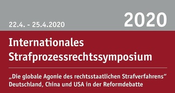 Bucerius Law School: PM: "Die globale Agonie des rechtsstaatlichen Strafverfahrens - Deutschland, China und USA in der Reformdebatte": Internationales Strafprozessrechtssymposium an der Bucerius Law School in Hamburg