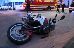 Polizei Bielefeld: POL-BI: Verkehrsunfall mit schwerverletztem Motorradfahrer