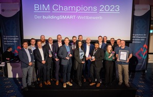 buildingSMART: buildingSMART Deutschland kürt BIM Champions 2023