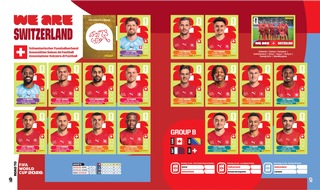 Panini pr&auml;sentiert die offizielle FIFA Fussball-Weltmeisterschaft 2026(TM) Stickerkollektion. It all starts with Panini.
