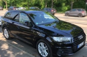 Kreispolizeibehörde Rhein-Kreis Neuss: POL-NE: Einbrecher stehlen Audi Q7 - Kripo fahndet nach entwendeter Geländelimousine (Foto anbei)