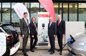 innogy eMobility Solutions: Santander engagiert sich für Elektromobilität