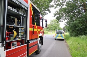 Freiwillige Feuerwehr Gangelt: FW Gangelt: Schwerverletzte bei Unfall in Gangelt