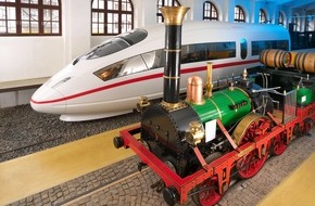 Warsteiner Brauerei: Vor 180 Jahren rollte die erste Dampflokomotive in Deutschland / Nächster Halt: Warsteiner Brauerei!