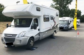 Kreispolizeibehörde Märkischer Kreis: POL-MK: Kostenlose Wiege-Aktion für Wohnwagen und Campingmobile am 11. Juni