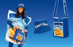 Capri-Sun: Capri-Sun bringt die Sonne in den Karneval: Das Kultgetränk wird jetzt zum Kostüm