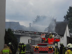 FW-BOT: Bottrop; Brand eines Wohnhauses