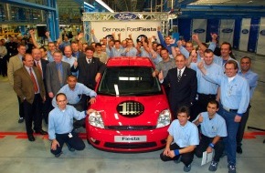 Ford-Werke GmbH: Produktion des neuen Ford Fiesta angelaufen