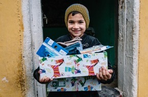 Samaritan's Purse e. V.: "Weihnachten im Schuhkarton&reg;" startet Online-Schuhkarton / Nur noch wenige Tage bis zum Abgabeschluss