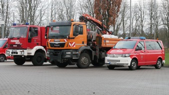 Freiwillige Feuerwehr Celle: FW Celle: Hochwassereinsätze am 01.01.2024 (Neujahr) - 12. Lagemeldung! Stand: 01.01.2024 um 16:00 Uhr