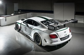 Bentley Motors Ltd.: Dynamische Weltpremiere: Bentley verkündet die Daten des Continental GT3