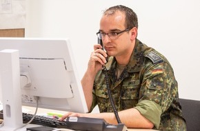 Presse- und Informationszentrum der Streitkräftebasis: Containment Scouts" der Bundeswehr: Soldaten der Bundeswehr leisten Amtshilfe in Gesundheitsämtern