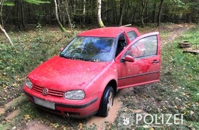 Polizeipräsidium Westpfalz: POL-PPWP: Im Wald festgefahren