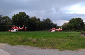 Kreisfeuerwehrverband Rendsburg-Eckernförde: FW-RD: Verpuffung in einer Biogasanlage, zwei Verletzte