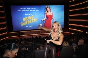 Sky Deutschland: Glamour & große Emotionen: Premiere von Sky Original "Being Burdecki" mit Evelyn Burdecki & Star-Gästen in Berlin