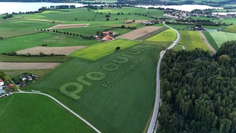 pro aurum: pro aurum bringt sein Logo zum Bl&uuml;hen und schafft Lebensraum
