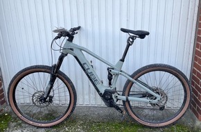 Polizei Paderborn: POL-PB: E-Bike sichergestellt - Besitzer gesucht