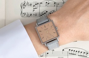 NOMOS Glashütte/SA Roland Schwertner KG: neue Damenuhr Tetra: Funken am Handgelenk