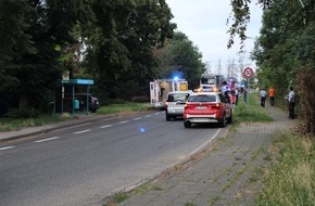 Polizei Düren: POL-DN: Rollerfahrer stürzt - schwer verletzt