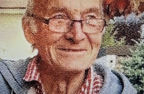 Polizeipr&auml;sidium Nordhessen: POL-NH: Polizei sucht den vermissten Rudolf B. (84) aus Fuldabr&uuml;ck und bittet um Hinweise