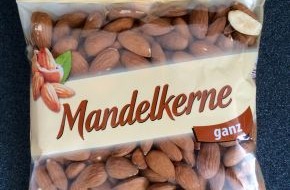 Lidl: Lidl Deutschland informiert über einen Warenrückruf / In dem Produkt "Mandelkerne ganz, 200 g Beutel" wurden Salmonellen nachgewiesen