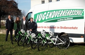 Landespolizeiinspektion Nordhausen: LPI-NDH: F&uuml;nf neue Fahrr&auml;der f&uuml;r die Jugendverkehrsschule Nordhausen