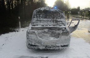 Polizei Rhein-Erft-Kreis: POL-REK: 210127-2: Verpuffung während der Autofahrt - Pulheim