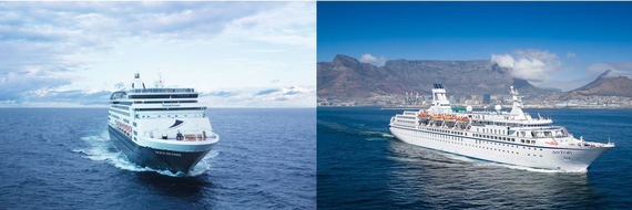 TransOcean Kreuzfahrten: VASCO DA GAMA und MS ASTOR im Doppelpack in Bremerhaven am 1. Juli 2019: Großer Besichtigungstag mit TransOcean Kreuzfahrten