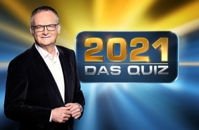 ARD Das Erste: "2021 - Das Quiz" - Premiere für Florian Silbereisen bei Frank Plasbergs großem Jahresrückblick am Dienstag, 28. Dezember, um 20:15 Uhr im Ersten