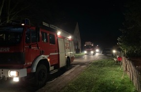 Feuerwehr Schermbeck: FW-Schermbeck: "Verdächtiger Rauch" ließ Feuerwehr zur Westricher Straße ausrücken