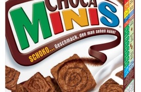 Nestlé Deutschland AG: Vollkorn trifft Schoko! / Mit NESTLÉ CHOCA MINIS wird das Frühstück zum außergewöhnlichen Geschmackserlebnis