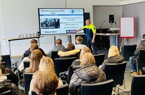 Polizei Steinfurt: POL-ST: Rheine, Verkehrssicherheitswoche an den kaufmännischen Schulen Kreispolizei Steinfurt war zu Gast