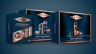 Gillette Deutschland: King C. Gillette präsentiert exklusive Geschenk-Sets zu Weihnachten