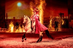 CAVALLUNA: Geschenktipp zu Weihnachten: CAVALLUNA - "Legende der Wüste" / Ein märchenhaftes Abenteuer durch den Orient