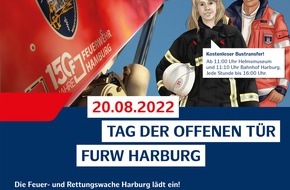 Feuerwehr Hamburg: FW-HH: Tag der offenen Tür an der Feuer- und Rettungswache Harburg