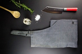 Perfekt gerüstet für die Grill-Saison: Mit dem Messer von F.DICK und der Profi-Schürze von KAYA&amp;KATO