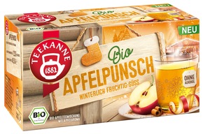 Pressemitteilung: Winterlicher Genuss von TEEKANNE: Drei neue Highlights für kalte Tage