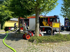 FW-EN: Waldbrandübung an der Burgruine Volmarstein