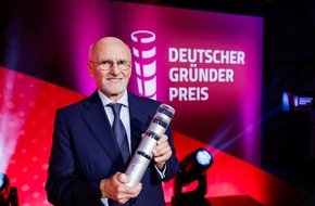 Dirk Rossmann GmbH: Pressemitteilung: Dirk Ro&szlig;mann erh&auml;lt Deutschen Gr&uuml;nderpreis 2026 f&uuml;r sein Lebenswerk