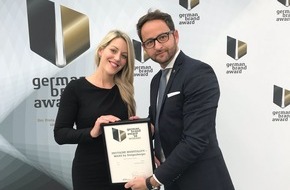 Deutsche Hospitality: Pressemitteilung: MAXX by Steigenberger gewinnt den German Brand Award 2018