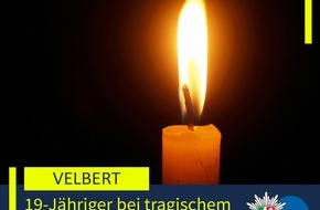 Polizei Mettmann: POL-ME: 19-j&auml;hriger Motorradfahrer bei Alleinunfall ums Leben gekommen - 2606112