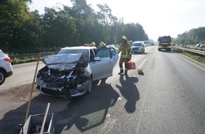 Feuerwehr Ratingen: FW Ratingen: Ratingen-Breitscheid, BAB 3 FR Oberhausen, 10:22 Uhr, 11.10.2022