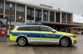 Polizeiinspektion Hildesheim: POL-HI: Kontrollmaßnahmen im Umfeld des Hauptbahnhofes zeigen Wirkung - Polizei zieht erste Bilanz