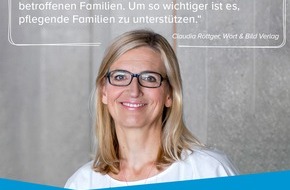 Wort & Bild Verlagsgruppe - Unternehmensmeldungen: Deutscher Pflegetag 2023: "Angehörige stemmen einen Großteil der Pflege - aber was ist dieses Engagement der Gesellschaft wert?"