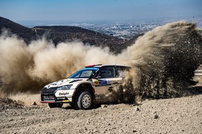 Rally Italien-Sardinien: Škoda Fabia RS Rally2-Fahrer Oliver Solberg will die WRC2-Tabellenführung erobern
